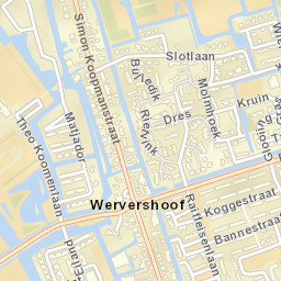Wervershoof Street Map