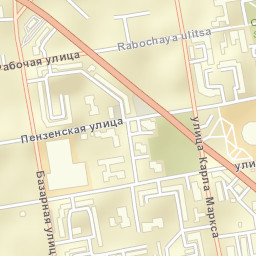 Tambov Street Map
