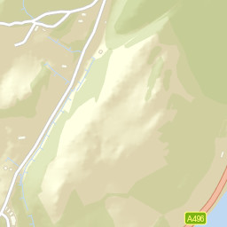 A496, Barmouth, Gwynedd LL42, UK Street Map