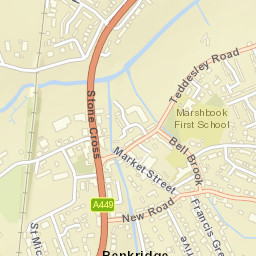 Penkridge Street Map