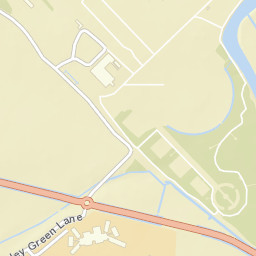 Barley Green Lane, Staffordshire, UK Street Map