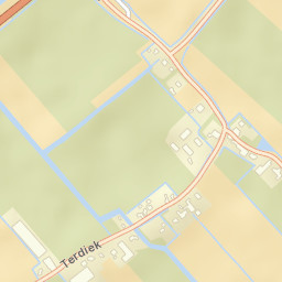 Terdiek Street Map