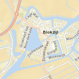 Blokzijl Street Map