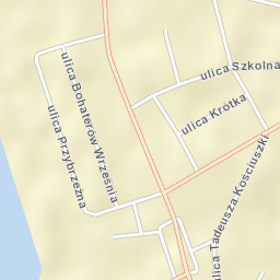 Rogowo Street Map