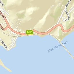 7 Porkington Terrace, Barmouth, Gwynedd Street Map