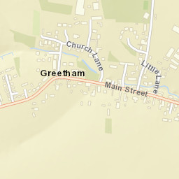 Greetham Street Map