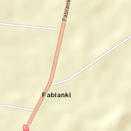 Fabianki Street Map