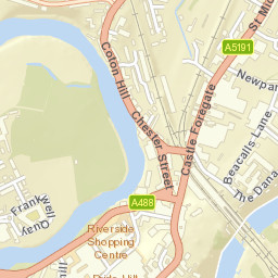 Shrewsbury Street Map