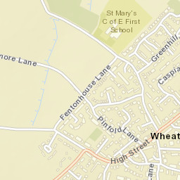 Wheaton Aston Street Map