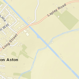 Long St, Wheaton Aston, Staffordshire ST19, UK Street Map