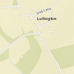 Lullington, adj Old Post Office (Unmarked), Swadlincote, Derb Street Map
