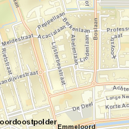 Emmeloord Street Map