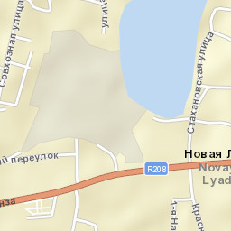 Novaya Lyada Street Map