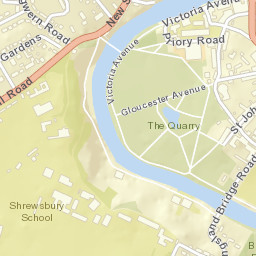 14 Porthill Road, Shrewsbury, Shropshire Street Map