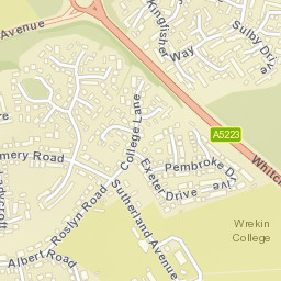 7 Sutherland Avenue, Wellington, Telford Street Map