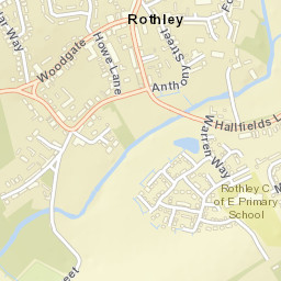 Rothley Street Map