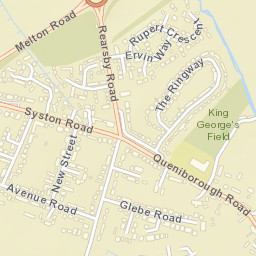 Queniborough Street Map