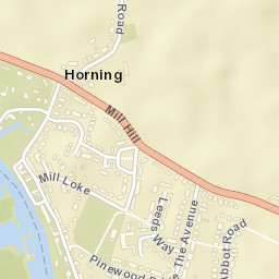Horning Street Map