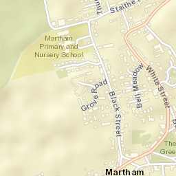 Martham Street Map