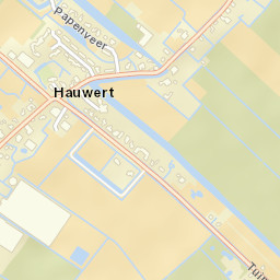 Hauwert Street Map
