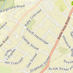 Kingsland Road, Shrewsbury, Shropshire SY3 Street Map