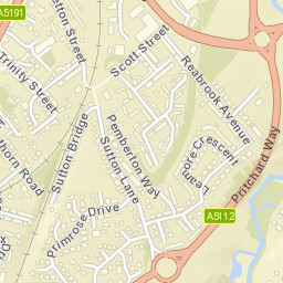 1 Seabury Close, Shrewsbury, Shropshire SY3 Street Map