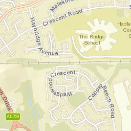Hadley Street Map