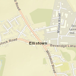 42 Midland Road, Ellistown, Coalville, Leicestershire Street Map