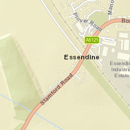 Essendine Street Map