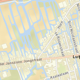 Lutjebroek Street Map