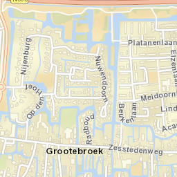 Grootebroek Street Map