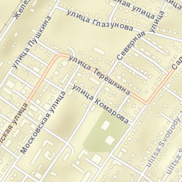 Kolyshley Street Map