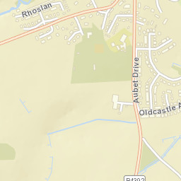 Guilsfield Street Map