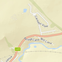 Great Hanwood Street Map