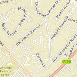 190 Longford Rd Cannock WS11 1QN Street Map