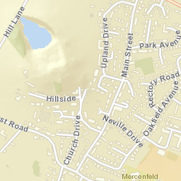 Markfield Street Map