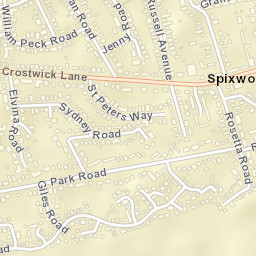 Spixworth Street Map