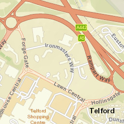 Telford Street Map