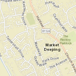 70 Meadway, Market Deeping, Peterborough Street Map