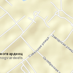 Krasnogvardeyets Street Map