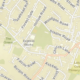 Anstey Street Map