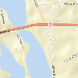 Kruszwica Street Map