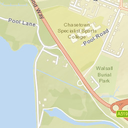 High Street, Burntwood, Staffordshire WS7, UK Street Map