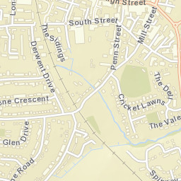 Oakham Street Map