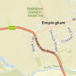 Empingham Street Map