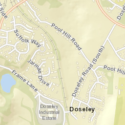 Bridge Road, Horsehay, Telford and Wrekin TF4, UK Street Map