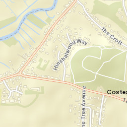 Costessey Street Map