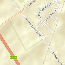 Rackheath Street Map