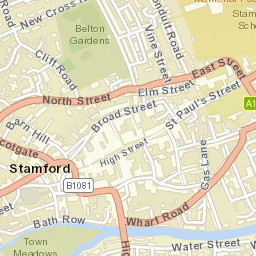 Stamford Street Map