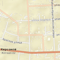 Kirsanov Street Map